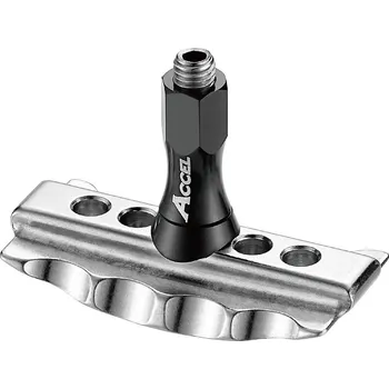 Nářadí na motocykly ACCEL držák pneumatiky 1,60 hliníkový s krytkou ALU (zpevněné) (ACCEL držák pneumatiky 1,60 hliníkový s krytkou ALU (zpevněné))