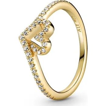 Prsten Prsten PANDORA Shine Třpytivé přání se srdcem 58 169302C01-58
