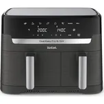 Tefal Dual Easy Fry & Grill 2v1 Horkovzdušná fritéza, Černá