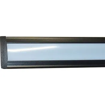 LED páska Hliníková lišta, Alu profil MS-508 pro LED pásek 8-10mm,délka 2m,černá