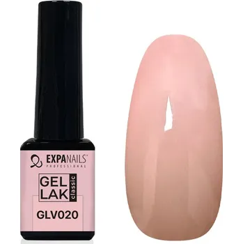 Lak na nehty UV/LED Gel lak - GLV020 transparent 5 ml