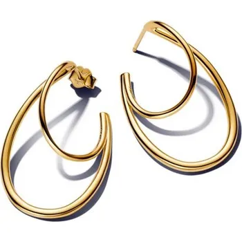 Náušnice Dvojité náušnice PANDORA Essence s organickým tvarem 263870C00