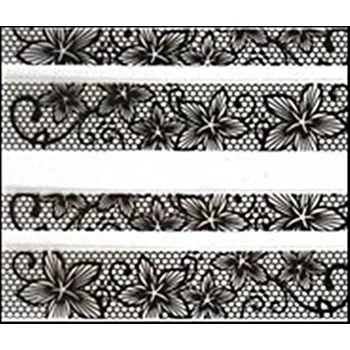 Zdobení černé - Krajka č.1