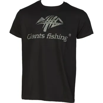 Pánská móda Giants fishing Tričko pánské černé Camo Logo