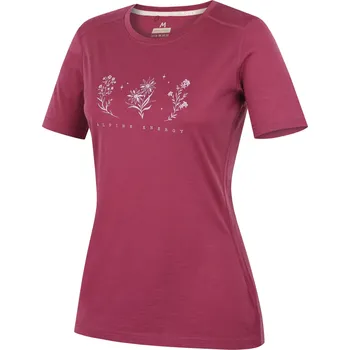 Dámské tričko Dámské triko MOOA Merino Lyolite Bloom 150 Short Velikost: L / Barva: růžová