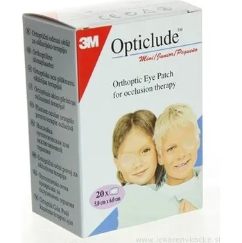 Náplast 3M Opticlude Standard Mini Oční náplast [SelP] 20 ks