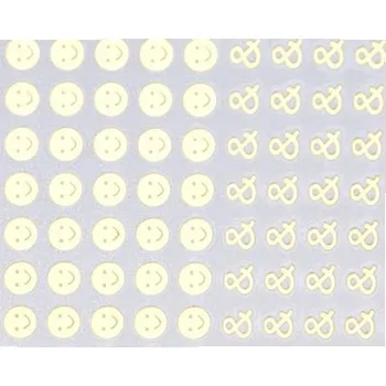 Zdobení zlaté - Smajlíci a znak &