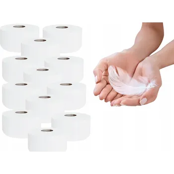 Toaletní papír Jumbo neparfemovaný toaletní papír 12 ks