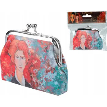 Peněženka MALÁ PENĚŽENKA NA MINCE AMEDEO MODIGLIANI CARMANI, MINCOVNÍK