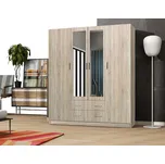 Šatní skříň PULA 4D