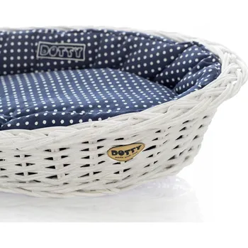 Pelíšek pro psa DOTTY pelíšek pro psa modrý 55 cm x 40 cm