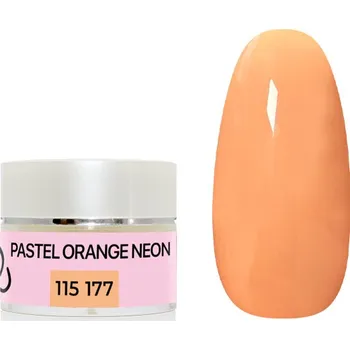 Lak na nehty UV/LED gel barevný - Pastel Orange neon 5g