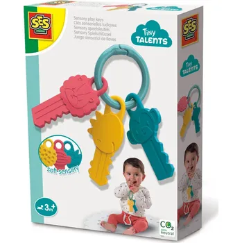 Hračka pro nejmenší Ses Kousátko senzorické klíče