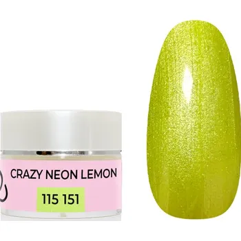 Lak na nehty EXPA-nails UV/LED gel barevný - Crazy Lemon neon 5g