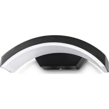 Venkovní osvětlení Prémiové horizontální LED venkovní nástěnné svítidlo Venice 2, černé, denní světlo 9W