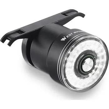 Cyklosvítilna WEST BIKING Inteligentní zadní světlo na kolo s brzdovým senzorem NO SIZE BEZBARVÁ