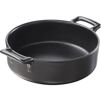 Talíř Revol Kastrůlek kulatý, hluboký 100 cl,černý | REV-642081