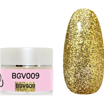 Lak na nehty UV/LED gel barevný č.9 třpyt - 5g