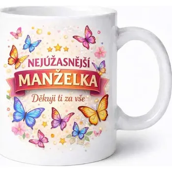 Hrnek pro manželku 4 - růžový