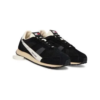 Pánská obuv Sneakersy Tommy Jeans Retro Runner Archive Open Mesh EM0EM01715 Černá 44
