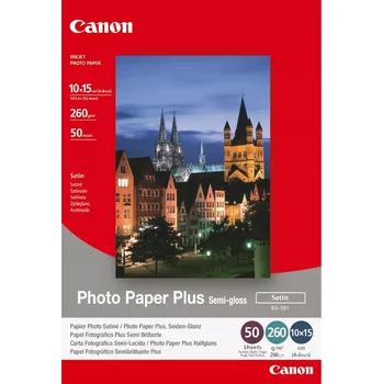 Fotopapír Fotografický papír lesklý Canon 10 x 15 cm 260 g/m2 50 ks