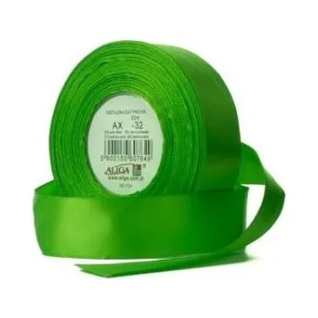 Stuha Atlasová stuha 25 mm zelená - 32