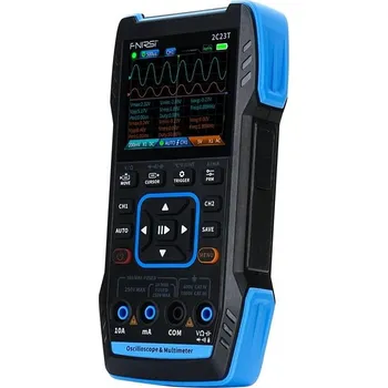 Multimetr Fnirsi Přenosný osciloskop 3 v 1 2C23T multimetr generátor signálu