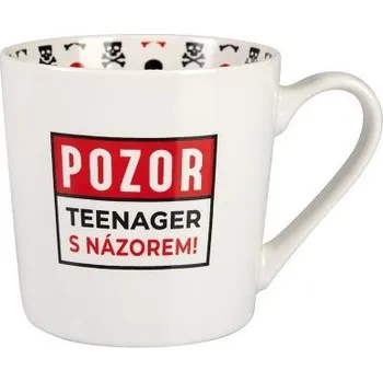 ALBI Hrnek s potiskem - Pozor teenager