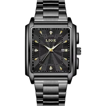 Hodinky LIGE Spartan – pánské hodinky, černé