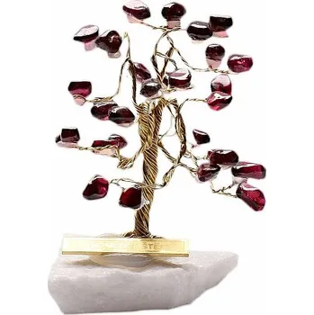 Stromeček štěstí granát výška cca 6 cm