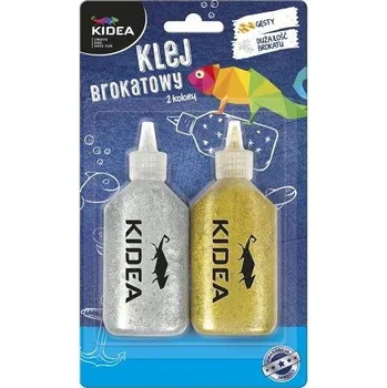 DRF KIDEA lepidlo s brokátem 2 x 40g zlaté, stříbrné