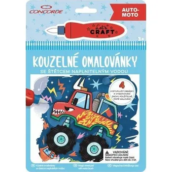 Dětské zboží Kouzelné omalovánky CONCORDE, Auto-moto
