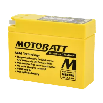 Auto-moto baterie Motobatt 12V 2,5Ah 40A MBT4BB