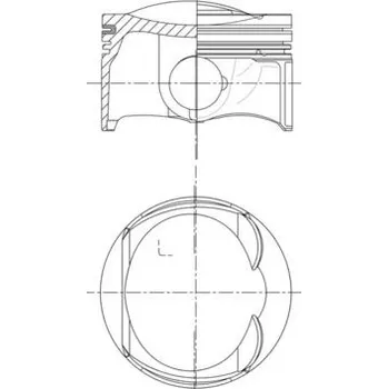 Píst motoru Píst MAHLE 028 PI 00132 012