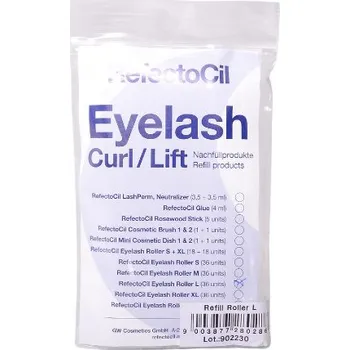 Péče o řasy a obočí RefectoCil Eyelash Perm Roller samolepicí natáčky 36 ks, L