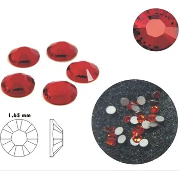 Kamínky Swarovski - Červená 1,65mm - 30 ks