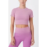 Sinsay - Sportovní top v žebrování - pastelová růžová - 340IH-03X - 340IH-03X-L