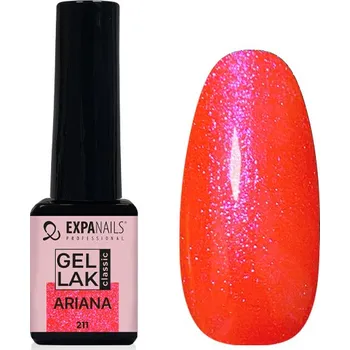Přípravek na nehty UV/LED Gel lak - Ariana neon perleť 5 ml