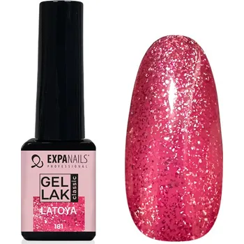 Lak na nehty EXPA-nails UV/LED Gel lak - Latoya třpyt 5 ml