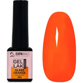 Lak na nehty EXPA-nails UV/LED Gel lak Glass Orange - transparent 5 ml