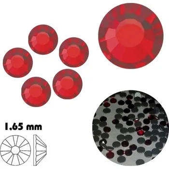 Kamínky Swarovski - Light Siam 1,65mm - 30 ks