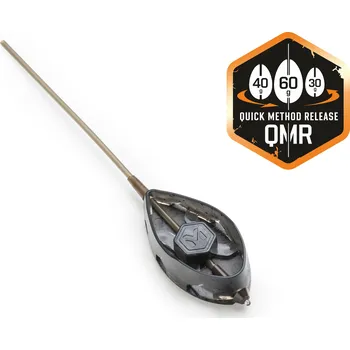 Krmítko pro ryby Mivardi Rychlovýměnné method krmítko QMR Flat XL long - 60g