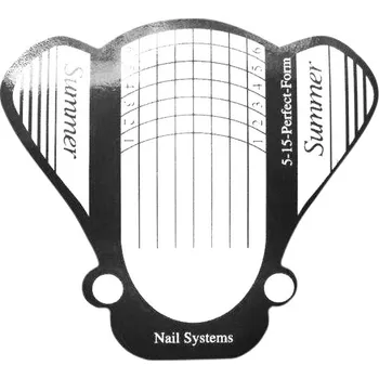 EXPA-nails Šablony - Black Summer Množství: 50 ks