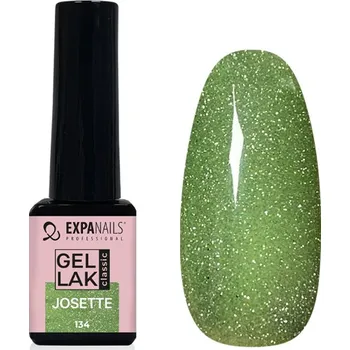 Lak na nehty EXPA-nails UV/LED Gel lak - Josette jemný třpyt 5 ml