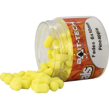 Boilies Bait-Tech Criticals Fades Wafters - Yellow Pineapple 6x10 mm, 50 ml