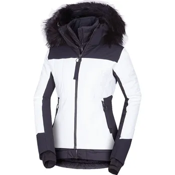 Dámská lyžařská bunda Northfinder Tayler Velikost: S / Barva: bílá/černá