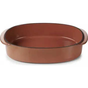 Revol Caractére zapékací mísa, oválná 26 × 18,5 cm, skořice