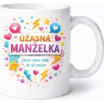 Hrnek pro manželku 6 - žlutý