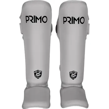 Chránič holeně pro bojový sport Chrániče holení Primo Classic Muay Thai - šedé
