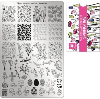 Moyra Stamping - Deska na razítka č.118 Springtime